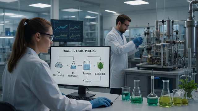 AI i ekologiczne paliwa — e-fuels