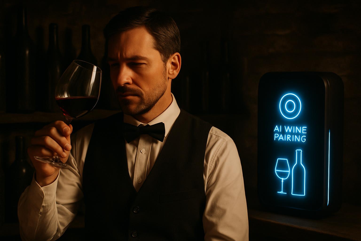 AI dobiera wino. Sommelierowie mówią: historii nie zastąpi