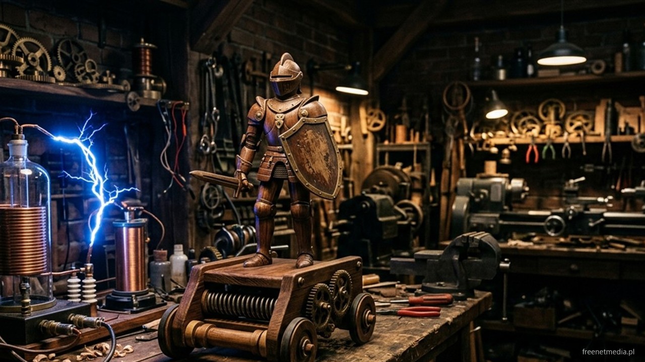 Did Leonardo da Vinci design a machine controlled by AI?
